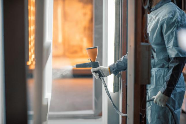 UPVC Window Spray Painters in Bacup OL13 9